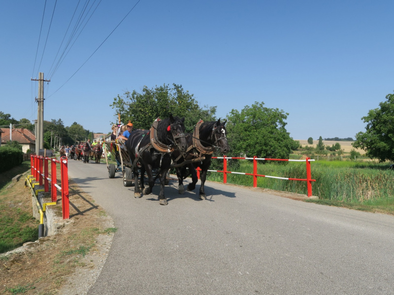 Požehnanie sochy sv. Jána Nepomuckého