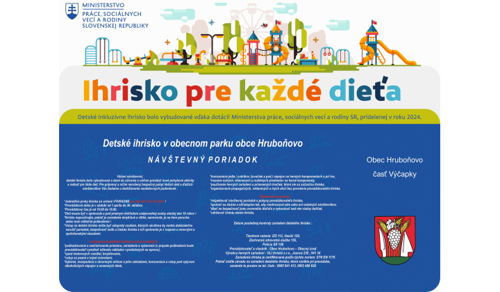 Ihrisko pre každé dieťa - časť Výčapky