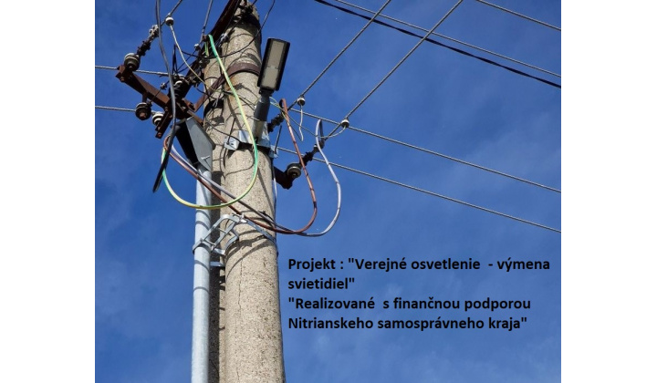 ’’Verejné osvetlenie - výmena svietidiel’’