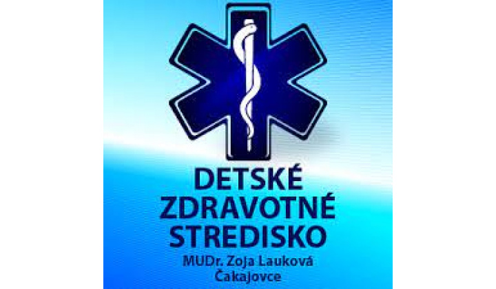 MUDr. Zoja Lauková z ambulancie DZS Čakajovce oznamuje harmonogram ordinačných hodín 