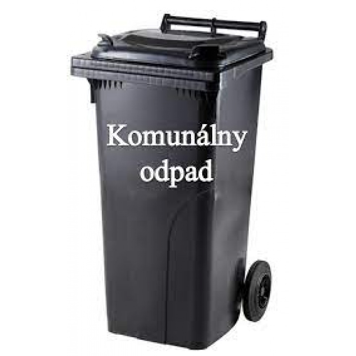 Nálepky na smetné nádoby na komunálny odpad na rok 2025