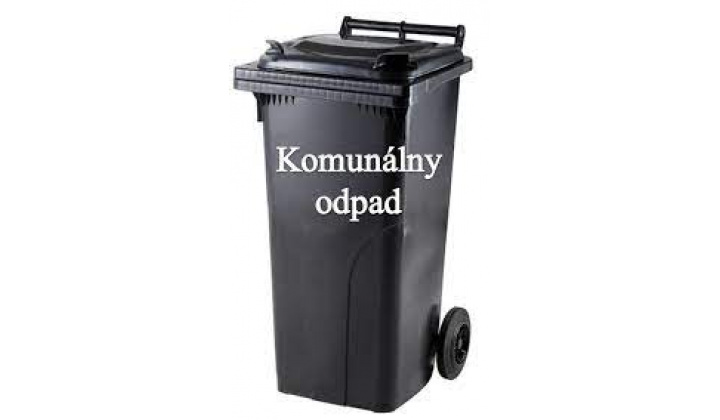 Nálepky na smetné nádoby na komunálny odpad na rok 2026